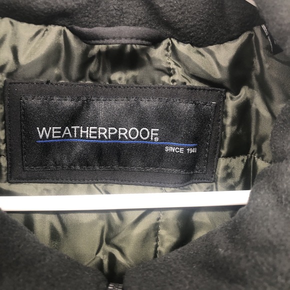 Weatherproof Men's Ultra Tech Jacket w/Removable Hood BLACK XXLARGE XXL #1311004 - Picture 6 of 16